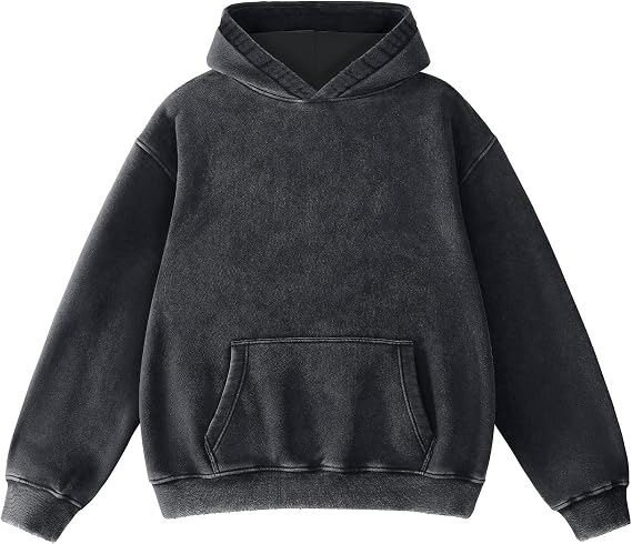 Oversized Acid Wash Hoodie