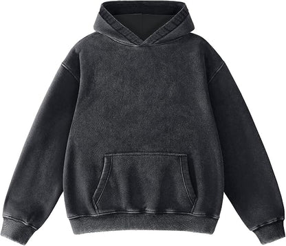 Oversized Acid Wash Hoodie