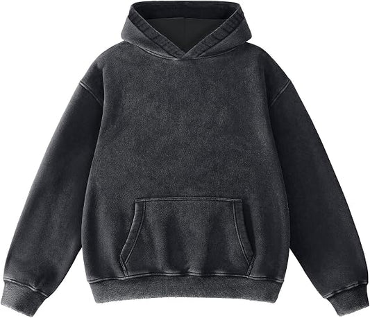 Oversized Acid Wash Hoodie