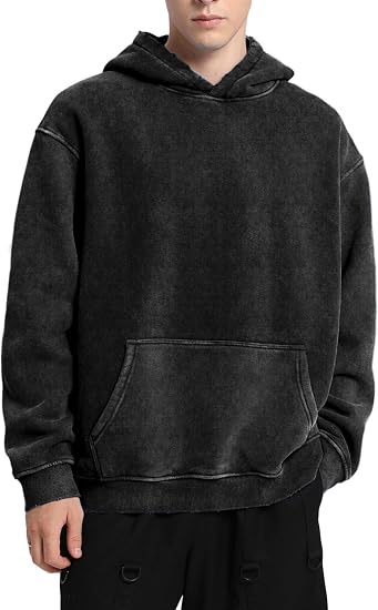 Oversized Acid Wash Hoodie