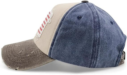 Vintage Distressed USA Hat