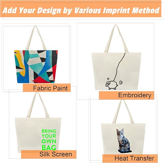 Cotton Canvas Tote Bags