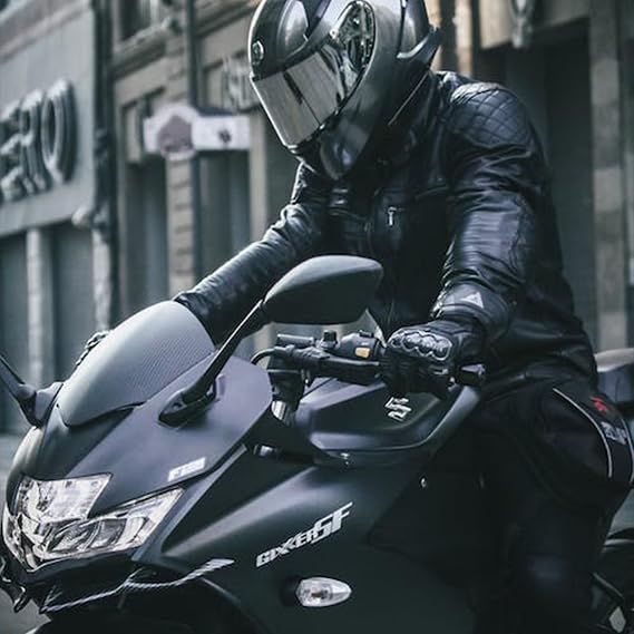 Men’s Genuine Leather Biker Jacket
