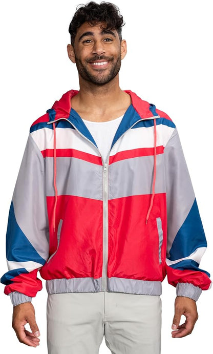 Retro Windbreaker Jacket