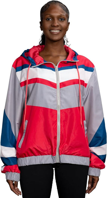 Retro Windbreaker Jacket